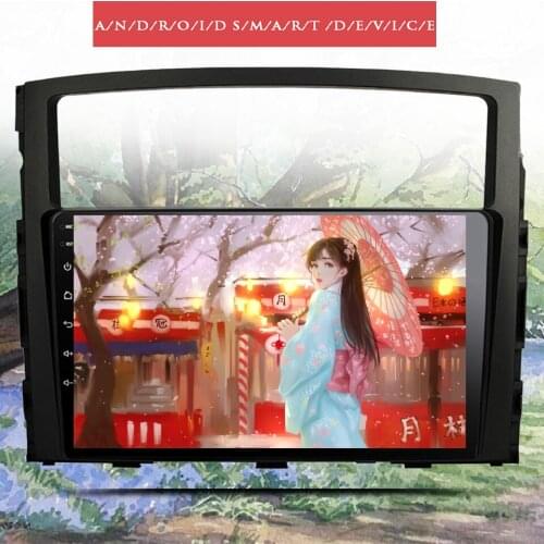 For MITSUBISHI Pajero 2006-2015 Android 10 6G 128G Car Multimedia Radio Audio Head Unit With GPS Navigation Carplay RDS 4G Lte