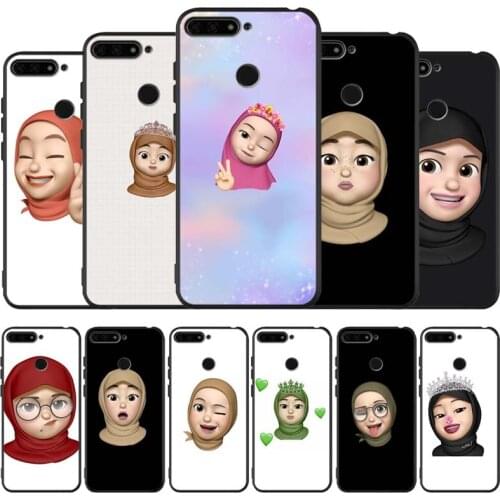 Nun black Silicone Phone Case For honor 30 20 Pro 8 8X 9 10 20 Lite Mate 10 20 30 Lite Pro cover