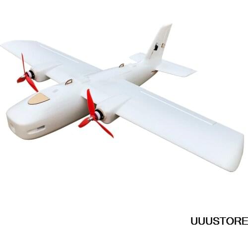 DF Great White Shark Wingspan 1116mm FPV Flying Wing EPP Foam Twin Motor UAV RC Airplane for Kids Children Toys
