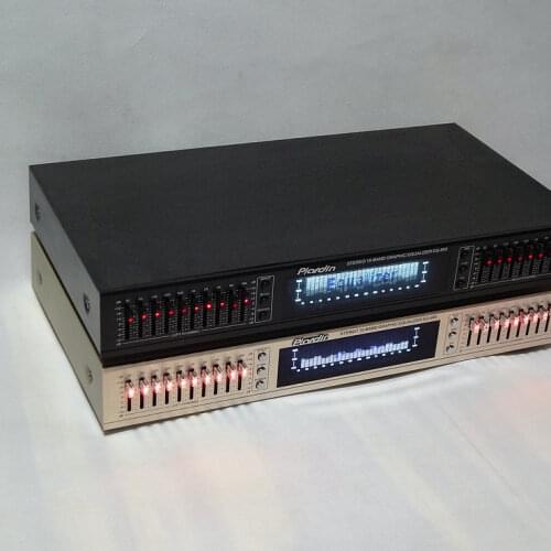 EQ-665 Equalizer hifi Fever Home EQ Equalizer Dual 10 BAND Stereo Treble Alto bass adjustment With Bluetooth and Display