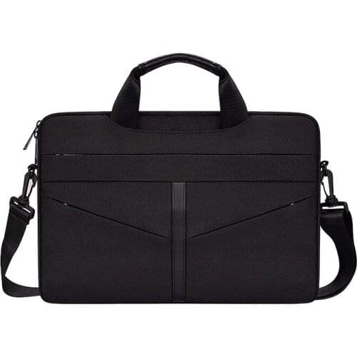 Hendle bag Women Men Laptop Bag 13.3 15.4" Case for Macbook Air 13 15 14 15.6 Bag for Macbook Pro 15 touch bar Sleeve with Belt