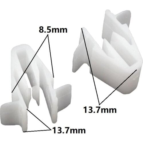 Kalili Cowling Instrument Cover, Bar & Fairing Snap Clips Retainer for Hyundai Chery BYD