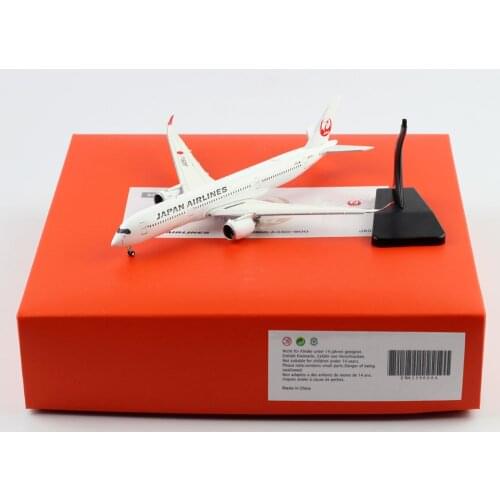 1:400 Alloy Collectible Plane JC Wings EW4359004A JAL Japan Airlines Airbus A350-900 Diecast Aircraft Jet Model JA05XJ Flap Down