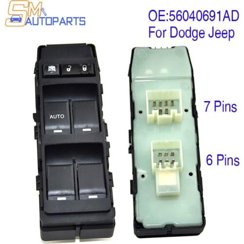 New Electric Power Window Control Switch Regulator Button console For DODGE Caliber JEEP COMPASS Patriot 56040691AD