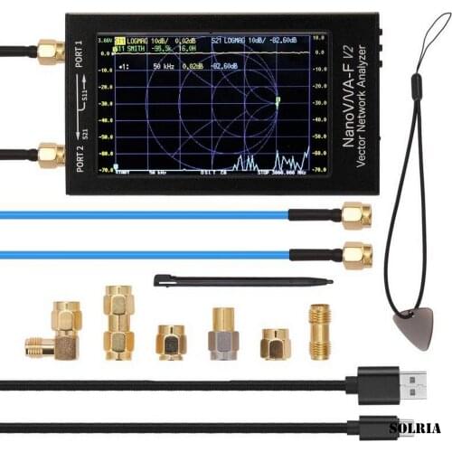 Nanovna B2 ZG Vector Network Analyzer 4.3-inch IPS LCD Display Analyzer S-A-A-2 Antenna Analyzer Short Wave HF VHF UHF Tester