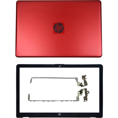 NEW Laptop LCD Back Cover/Front bezel/Hinges/Palmrest/Bottom Case For HP 15-BS 15T-BS 15-BW 15Z-BW 250 G6 255 G6 924899-001 Red