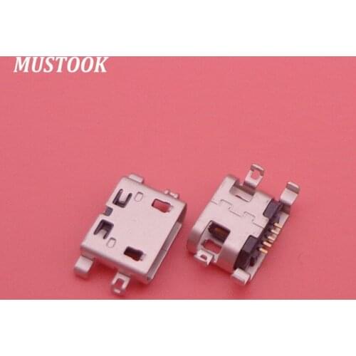 20pcs/lot Mini micro usb connector charging port jack socket plug 5pin female for THL W200 W200s W100 W100S T100 T100S