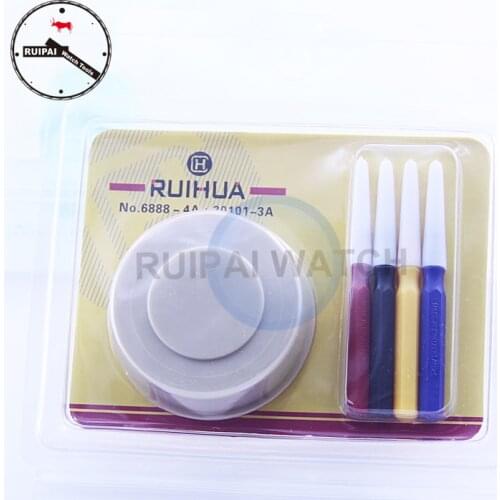RP P0010 Latest Watch Oiler tools Kit 4 pcs Watch Oiler pins + 1 Oil Cup Tools Oiler set for Watchmaker