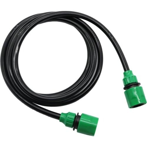 Garden Irrigation hose Gardening watering hose 8/11 mm flexible water pipe 5m/10m/20m 3/8" pipe with Quick Connector
