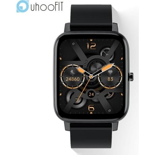 Uhoofit H80 Smart Watch Men Women Fitness tracker Multi Sport Mode Bluetooth smartwatch heart rate detection IOS Android