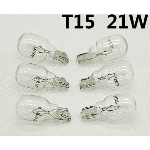 T15 921 W21W halogen Bulb Car Backup T15 Reverse Lights forTucson Creta Kona IX35 Solaris Accent I30 Elantra