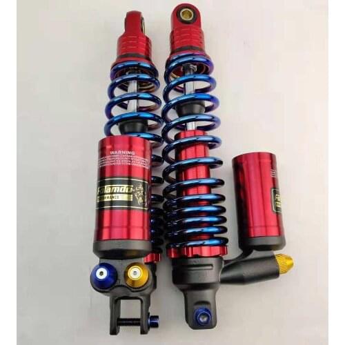 Universal 280mm 310mm Motorcycle Scooter section adjustable rear air shock absorbers For Yamaha Motor Scooter ATV Dirt Bike