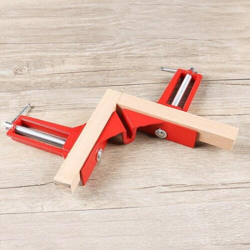 Reinforcement 90 Degree DIY Right Angle Clip Quick Fixing Clip for Glass Fish Tank Picture Frame Clip Woodworking Photo Frame