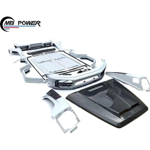 High quality carbon fiber automotive body parts for G CLASS W463A W464 G63 body kit with front bumper rear bumper