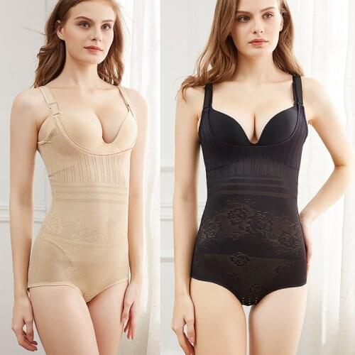 Womens Corset Slimming Underwear Bodysuit Body Shaper Waist Shapers Shapewear Postpartum Recovery Slimming Shaper S-XXXL