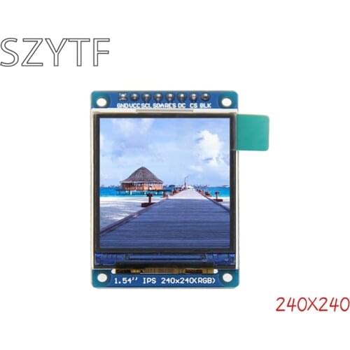 1.54 inch IPS full viewing angle TFT display LCD screen color screen module SPI serial port HD 240x240MM