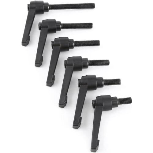 1pcs/M6 Clamping Lever Machinery Adjustable Handle Locking External Male Thread Knob