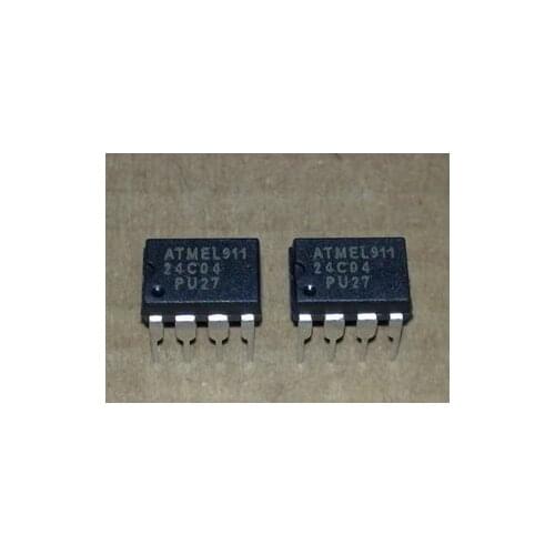 10PCS/LOT AT24C04 DIP8 24C04 24C04AN DIP new and original IC In Stock