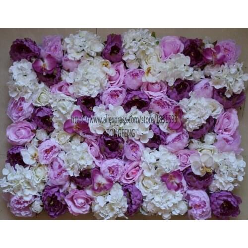 10pcs/lot TONGFENG Artificial silk rose peony flower wall wedding backdrop decoration flower table centerpiece stage decoration