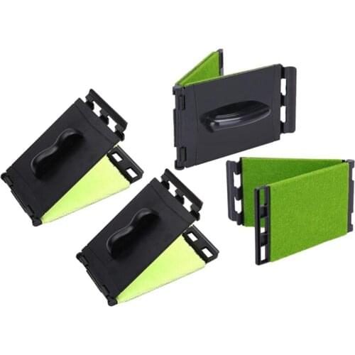 4 Pieces of Electric Guitar Bass String Polisher Scrubber Cleaning Kit Maintenance and Care Guitar Strings