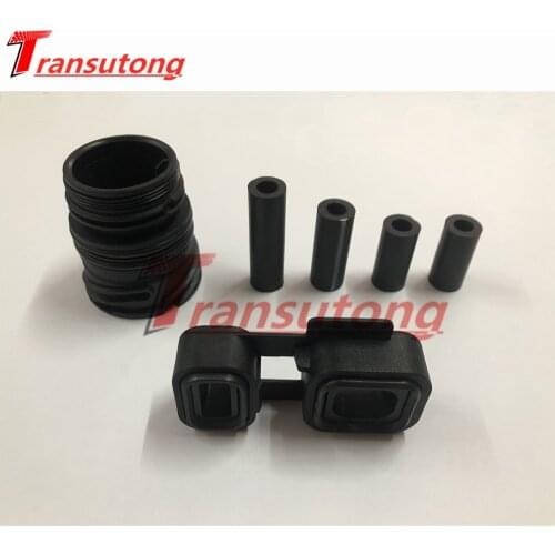 6pcs 6HP26 6HP28 Automatic Transmission Case Sleeve Connector Seal kit For AUDI BMW Ford Jaguar Land Rover