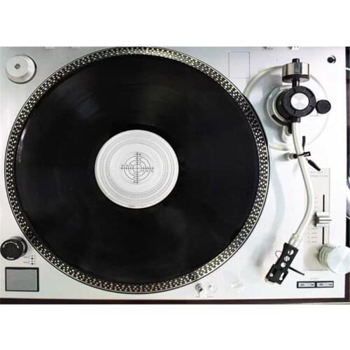 Aluminum Record Stabilizer Turntable Bubble Level LP Vinyl Disc Stabilizer