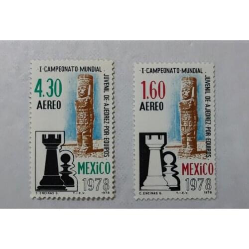 B22 Mexico 1978， Post Stamps Postage Collection