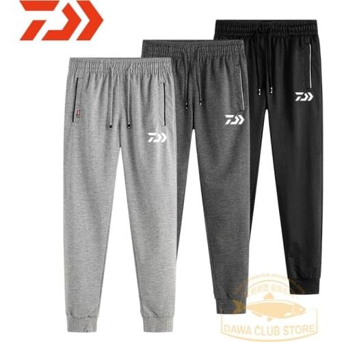2020 New Autumn Fishing Clothing Dawa Breathable Casual Cotton Pants Summer Fishing Trousers Outdoor Pants Fishing Cycling Pants