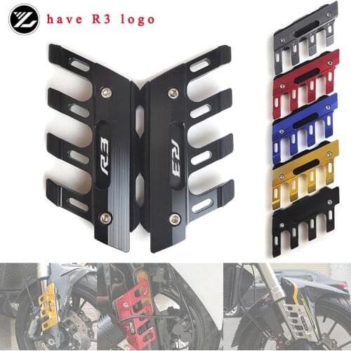 For Yamaha YZF R3 2017 2016-2018 Motorcycle Front Brake Disc Caliper Brake caliper Guard Protector Cove
