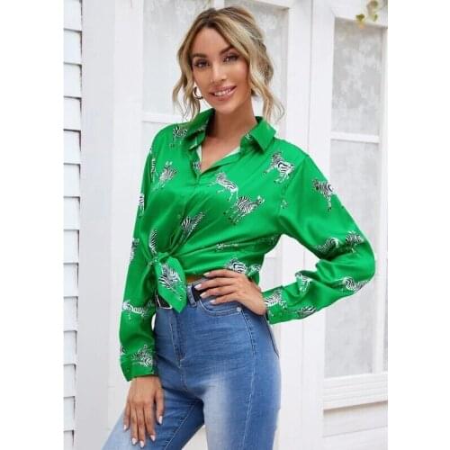 ENIMA ECO Satin Blouses