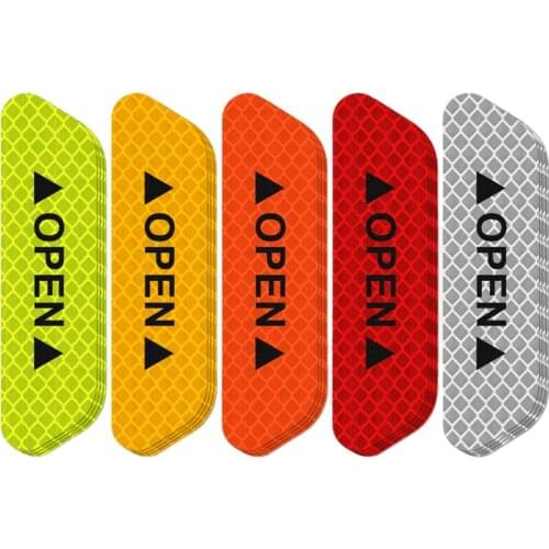 Fluorescent Car Reflective Strips Warning Stickers for Lada Granta Vesta Kalina Priora Niva Xray Largus Opel Astra H G J Zafira