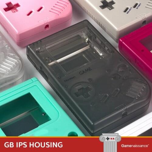 GB IPS Custom Housing for Gameboy DMG IPS LCD Replacement Shell Case Gamenaissance