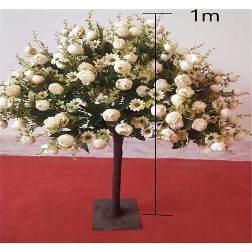 Artificial Cherry Tree Imitation Peach Tree Art Ornament Wedding Party Festival Decoration Stage Outdoor Garden Decoration