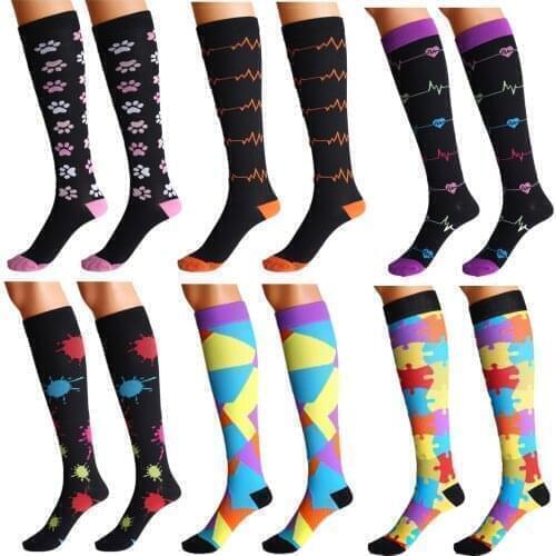 Compression Socks For Men Women-The Best Compression Socks, Professional Nursing Socks Suitable For Running Hiking Funny Socks
