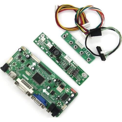 M.NT68676 LCD/LED Controller Driver Board(HDMI+VGA+DVI+Audio) For LP133WX3-TLA6 LTN133AT09 LVDS Monitor Reuse Laptop 1280*800