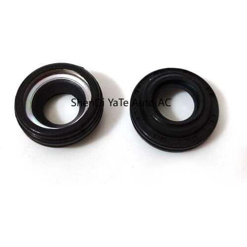 Compressor oil seal for Ford FS10/FX15/VF2 air conditioning compressor,Car a/c seal stamp,LIP TYPE Rubber-mounted shaft seal