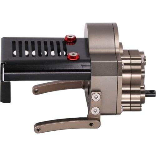 Metal Front Motor Transmission Box for Wrangler 90046 RC Car Acc Upgrade