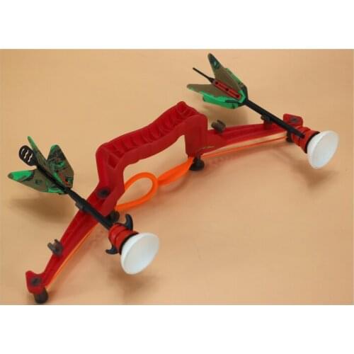 Soft slingshot set Children Bow And Arrow Shooting Slingshot Toy Set Safety Soft Slingshot Sucker Simulation Outdoor Toys 2020