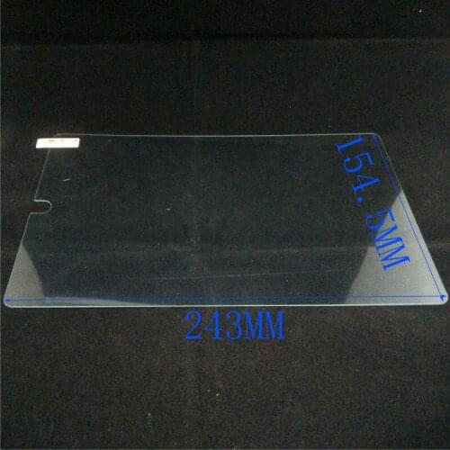 Myslc 243x154.5mm tempered glass for Octa Core 3G 4GB RAM 64GB ROM 1920*1200 Dual Cameras 8MP 10.1 inch Android Tablet