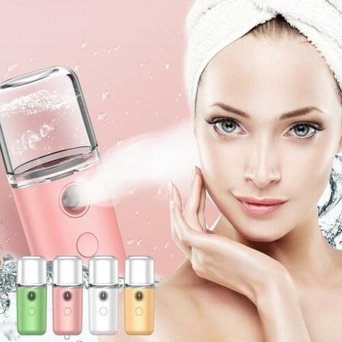 Nano-sized Humidifier Vaporizer Portable Diffuser Water Alcohol Sanitizer Oil Rechargeable Portable Summer Water Supply Beauty