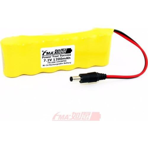 Ni-Cd Sub C 7.2V 1200mAh Floor Sweeper Rechargeable Battery 23430P6SB