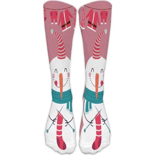 New trade socks Winter and winter Christmas socks men and women stockings stockings Santa Claus Moose Snowflake socks