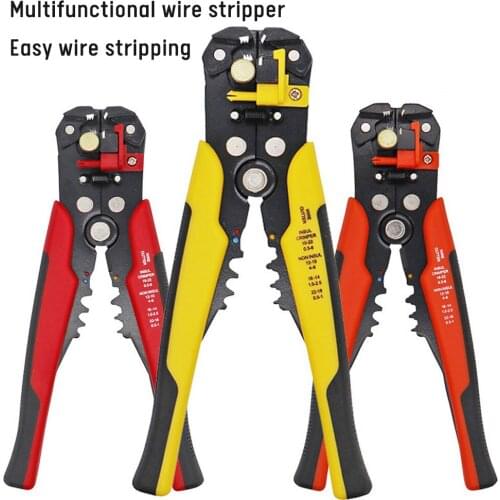 Crimper Cable Cutter Automatic Wire Stripper Multifunctional Stripping Tools Crimping Pliers Terminal 0.2-6.0mm2 tool
