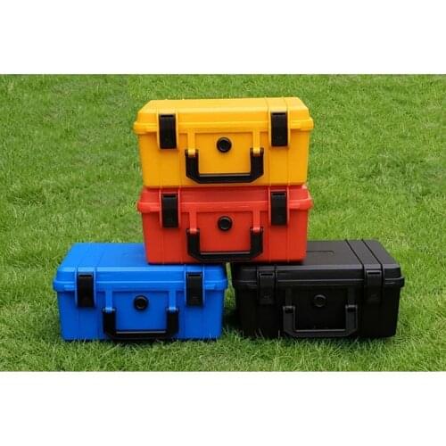 280x240x130mm Plastic Thickened Suitcase Moisture-proof Box Instrument Box Repair Hardware Portable Outdoor Tool Box