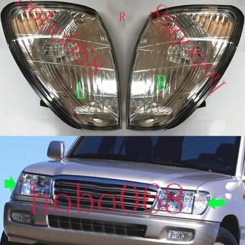 Fit For Land Cruiser LC100 4500 4700 1998-2007 Car Front Bumper Turn Signal Lamp No Bulb