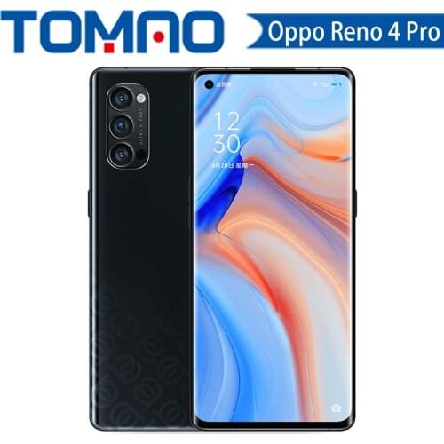Oppo Reno 4 Pro 5G Smartphone Snapdragon 765G 6.5inch 90Hz AMOLED Sreen 4000Mah 65W SupperVOOC 48MP 5G Cellphone NFC Google Play