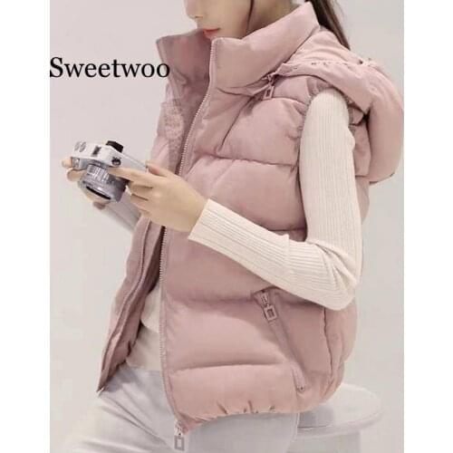 Женские зимние жилеты SWEETWOO China At AliExpress