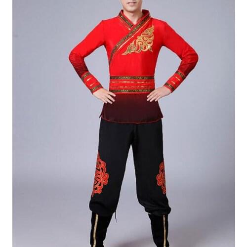 Drum clothes Chinese lion dance costume Oriental Folk Classical dance