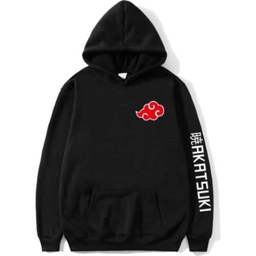 2020 Japan Anime Hoodie Men Naruto Akatsuki Member Men/Women Hoodies Hip Hop Pullover Sweatshirt Itachi Obito Large Size Hoodie