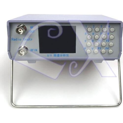U/V UHF VHF Dual Band Spectrum Analysis instrument Simple spectrum Analysis with w/Tracking Source 136-173MHz / 400-470MHz